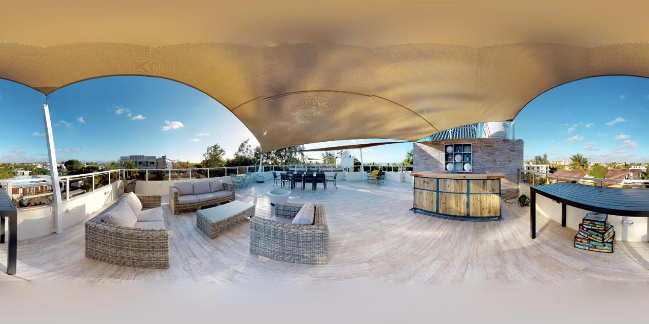 Apartamento Penthouse - Private Roof Terrace - Sea & Mountain View Grand Baie Exterior foto